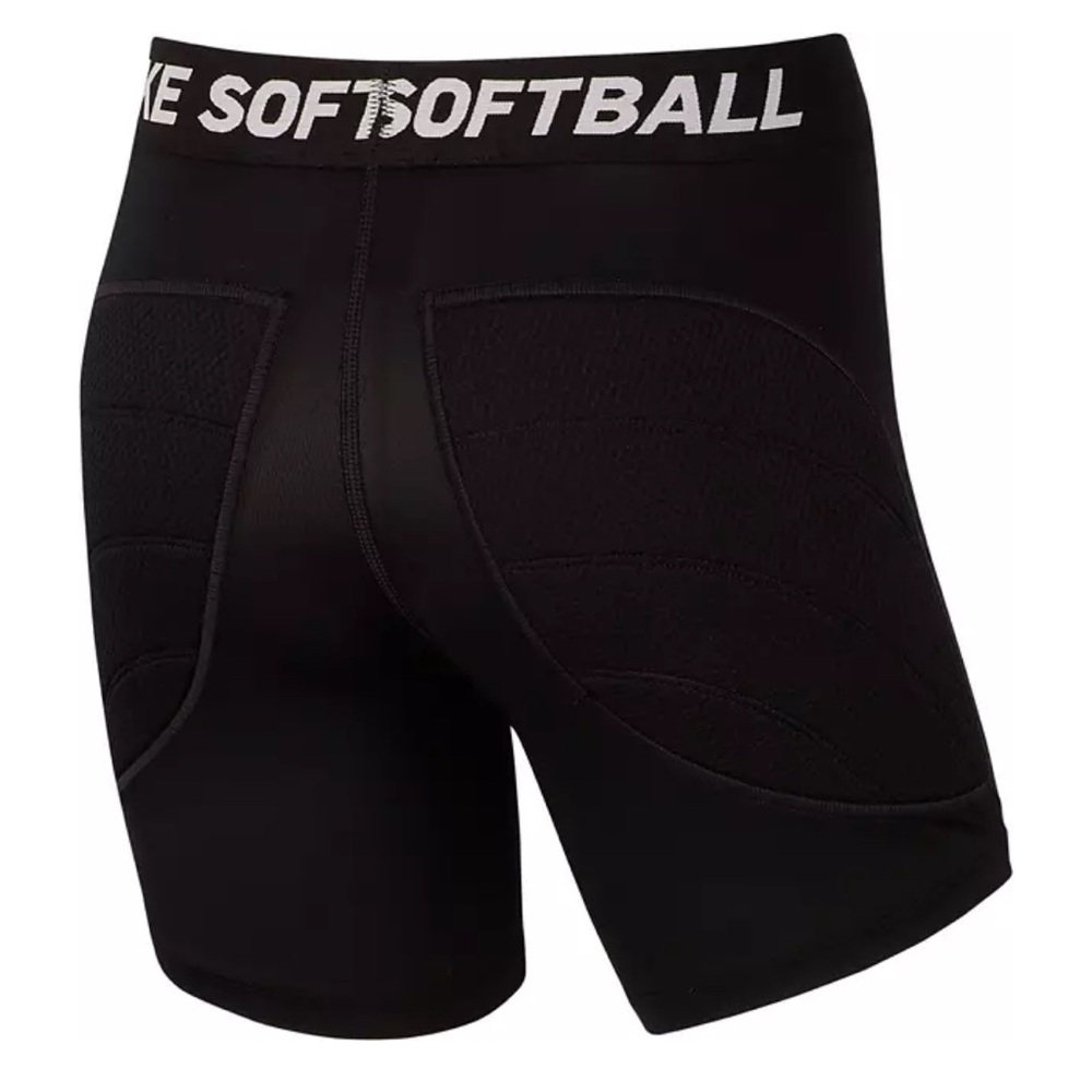 Nike Girls' Dri-FIT Softball Slider Shorts - Picture 3 of 7